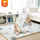 Цельный складной игровой коврик для ползания, увеличенная толщина, защита при падении