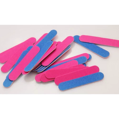 Двойная одноразовая наждачная бумага заморозить 100 гвозди ногтевых ногтей для польского мини -типа броня доспехи небольшая ремонтная красота