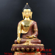 Semi-lau Kim Sakyamuni Buddhas production from Tartal Temple Size One ruler five (45 cm) has been loaded with mascot