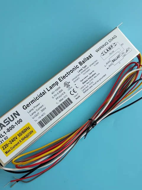 Domestic 40-100W Universal Electronic Ballast for T8 T12 Fluorescent Lamp Tubes