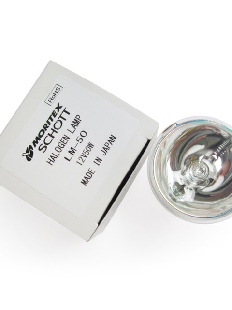 Moritex Halogen Lamp Cup Lm-50 Lm-100 12V100W Cup Bulb Mhaa-100W Light Source Lamp Cup