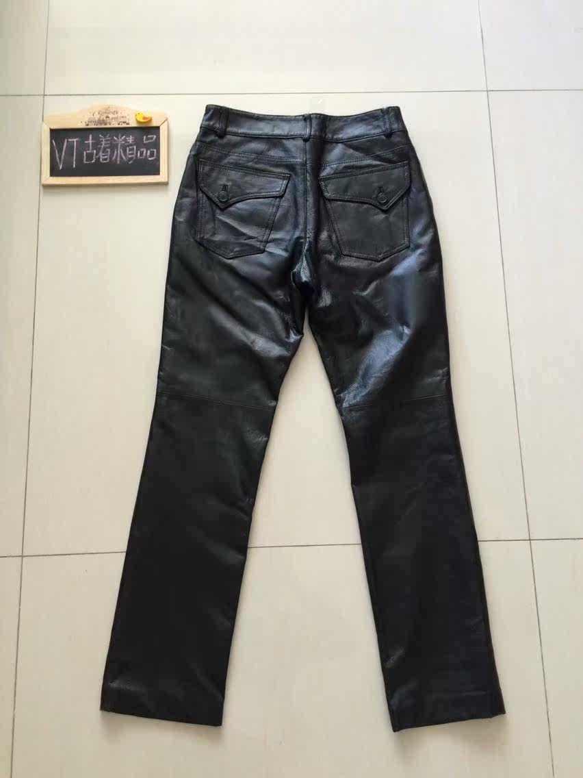 Pantalon cuir homme Première couche de cuir - Ref 1492124 Image 8