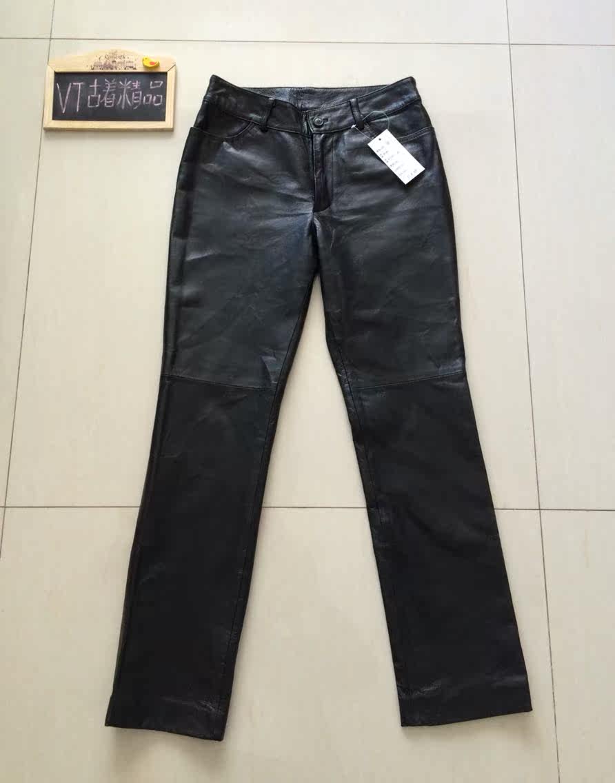 Pantalon cuir homme Première couche de cuir - Ref 1492124 Image 7