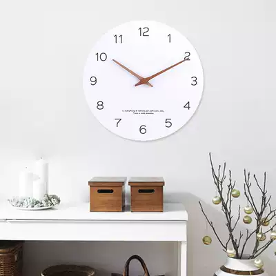 Clock and clock living room household light luxury fashion personality creative silent clock hanging wall simple modern quartz clock