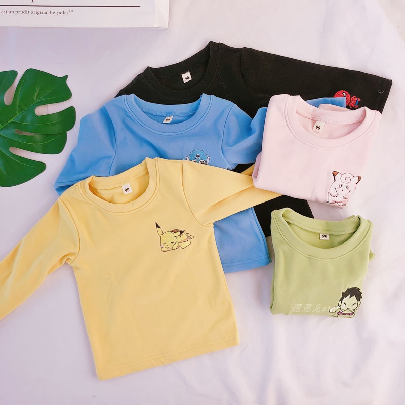 Welfare External Trade Children's coat cover for autumn and winter beat Pikachu punch toe baby jacket