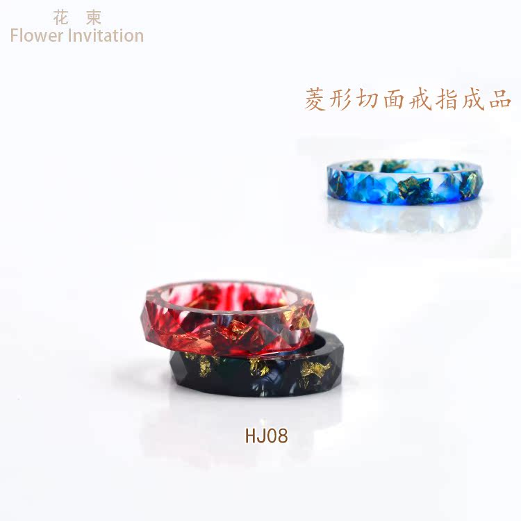 Vòng cắt kim cương HJ08 thành phẩm sapphire vàng lá hoa Campuchia nhựa văn học tự làm mực thủ công màu tốt