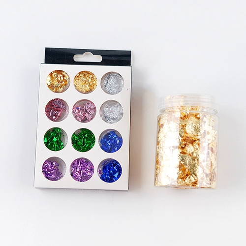 Золотая фольга DIY Титрование ручной работы, заполненная материал золотая фольга, цветная фольга, имитация золота на тайвань