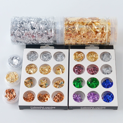 Золотая фольга DIY Титрование ручной работы, заполненная материал золотая фольга, цветная фольга, имитация золота на тайвань