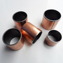 SF - 1 self - lubricated cast iron copper plated mask machine slip composite ink copper cover high temperature manufacturers direct oil - free bushing