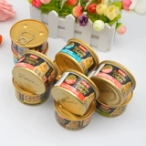 Импортированные R & F Свежащее белое мясное кошачьи консервированные пищевые жиры, щеки в щеки в котята питомец Bibimbap Wet Food закуски 24 банки
