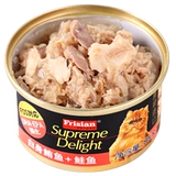Импортированные R & F Свежащее белое мясное кошачьи консервированные пищевые жиры, щеки в щеки в котята питомец Bibimbap Wet Food закуски 24 банки