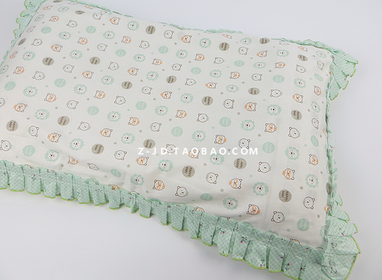 Lớn Yinghe Bé Bộ Đồ Giường Mẫu Giáo Chàng Trai và Cô Gái Trẻ Em Phim Hoạt Hình Dễ Thương Cotton Set Shaped Cổ Gối