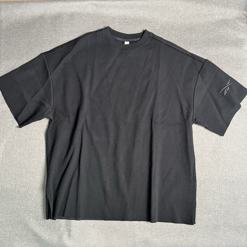 Authentic Reebok Men's Loose Casual Seamless Cut Short-Sleeved Shirt Rcs417Ug