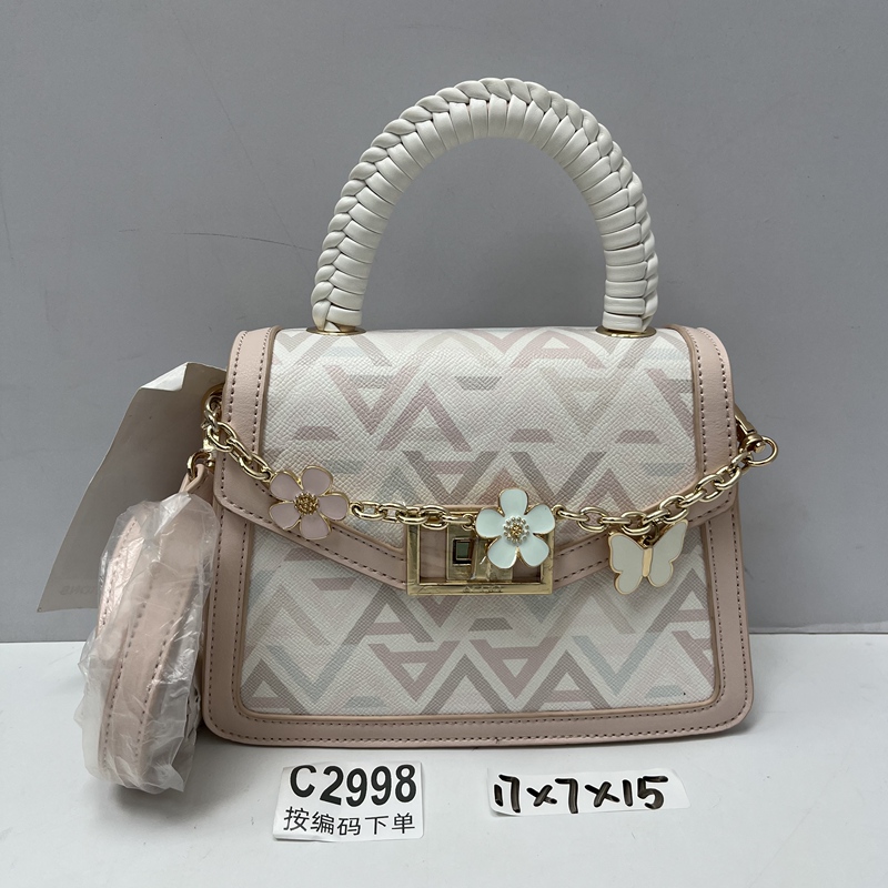 Al New Do Women's Shoulder Bag Handbag Trendy Fashion Simple Multi-Pocket Bag Light Luxury Export to Europe and America