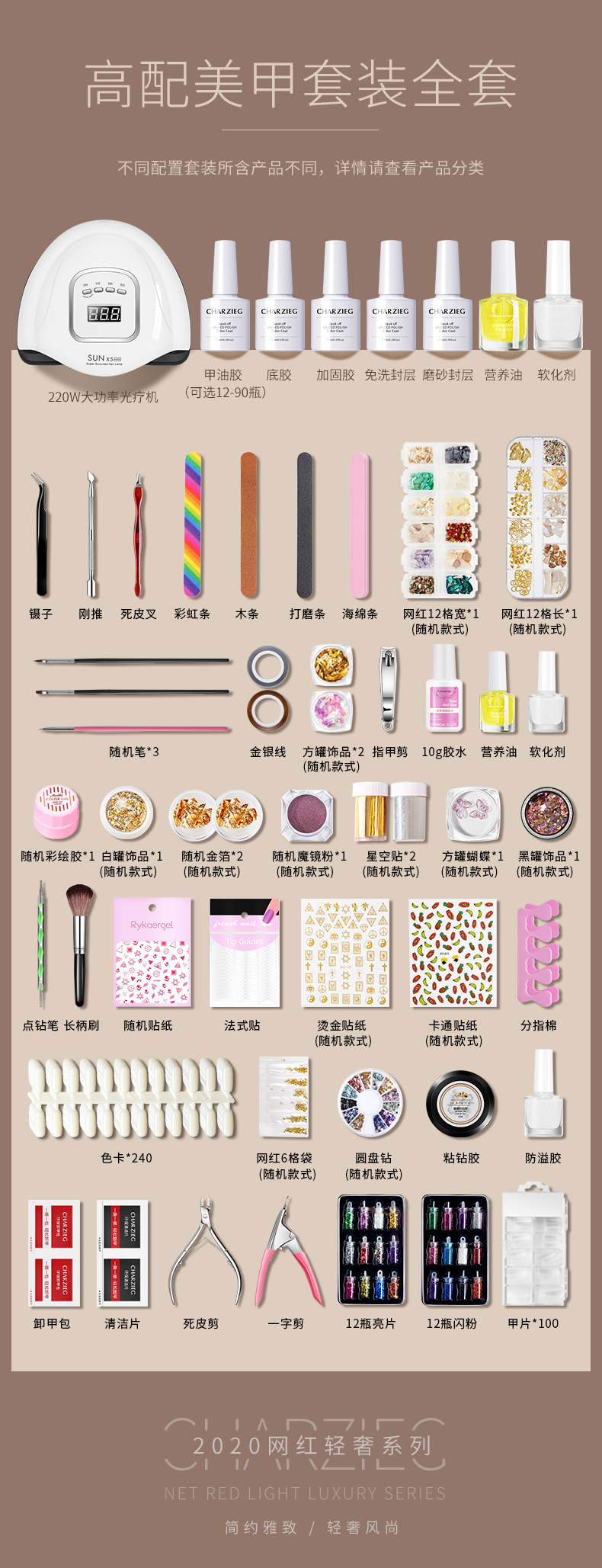 Accessoire ongles - Ensemble complet de manucure - Ref 3438844 Image 14
