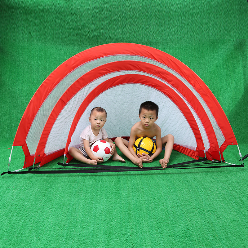 Folding goal Children's small goal Portable football goal Simple folding goal Large goal