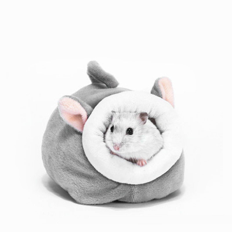 Pet small hamster cotton nest flower branch guinea pig golden bear winter warm bedroom small nest food cotton supplies