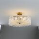 Modern Simple and Luxurious Crystal Ceiling Lamp Led Round Bedroom Dining Room Living Room Study European Style Lighting Fixtures