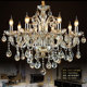 European-Style Candle Crystal Chandelier for Living Room, Bedroom, Dining Room, Shop, Home, Staircase, Led Lighting, Elegant and Simple