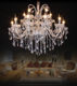 European-Style Crystal Chandelier for Living Room, Modern Minimalist Bedroom, Dining Room, Candle Chandelier, Atmospheric Crystal Lamp, Simple European Lighting
