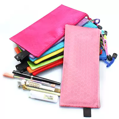 Ball zipper bag a6 b5 zipper bag waterproof and durable file bag Home Office finance bill bag file information bag color fashion pen bag stationery storage bag
