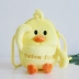 Douyin Net Red Little Yellow Duck Raz Plush Bag Girls Cute Mobile Phone Bag Winter Cartoon Satchel - Túi điện thoại Túi điện thoại