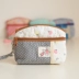Vải ngọt tay cầm ví nữ hai lớp ren túi cotton Túi vải nữ mùa hè hoang dã ví da Ví tiền