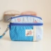 Vải ngọt tay cầm ví nữ hai lớp ren túi cotton Túi vải nữ mùa hè hoang dã ví da Ví tiền