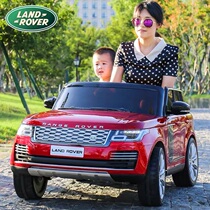  Range Rover childrens electric car four-wheeled oversized off-road baby toy car can sit on an adult double child car