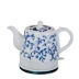 Jingdezhen Ấm đun nước bằng điện gốm gia dụng Tự động Tắt nguồn Chống cháy sứ Ấm siêu tốc Ấm sứ lớn màu xanh và trắng