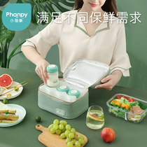 Xiaoyaxiang Breast Milk Insulation Refrigerated Ice Bag Work Storage Milk Bag Portable Back Milk Bag Outdoor Blue Ice Lunch Bag