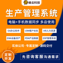 Enterprise factory production management system purchase and sale management software sales inventory management system customization.