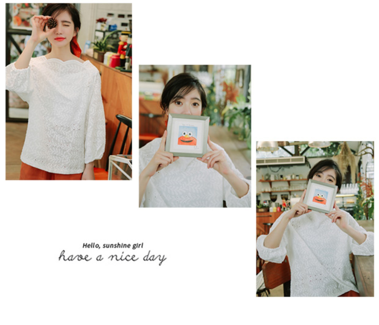 Thiết kế mùa thu cảm nhận một chiếc áo sơ mi voan ren trắng nhỏ nước ngoài nhỏ sơ mi búp bê tươi nữ dài tay siêu cổ tích sơ mi công sở nữ