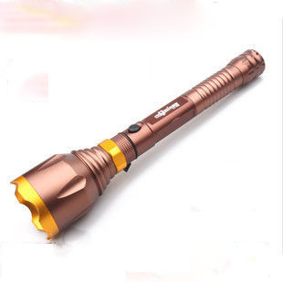 Shocking Daily Fishing Camping Cave Self-driving Tour Aluminum Alloy Hiking Rechargeable Flashlight