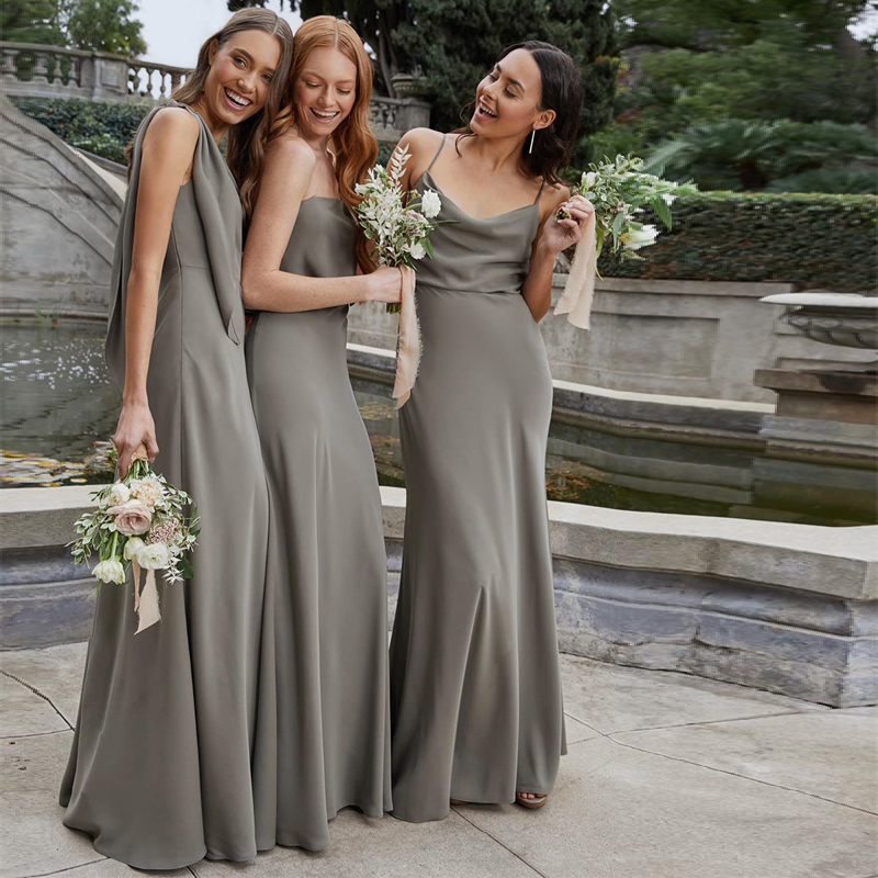 2023 New Bridesmaid Dresses, Best Friend Outfits, Dresses That Can Be Worn Casually, Fairy-Like, High-End, Niche, Autumn and Winter, Green Forest Style