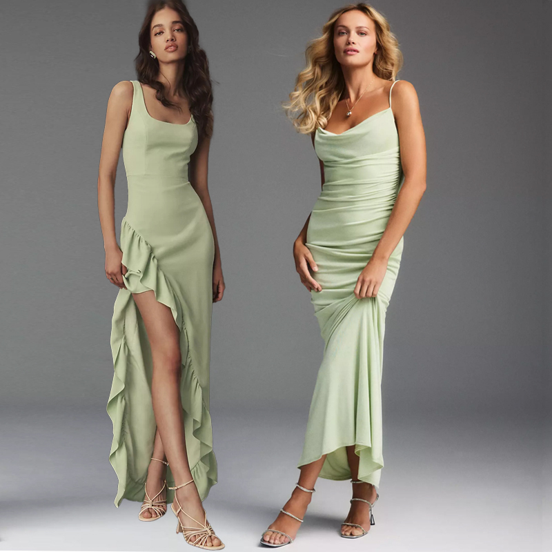 2024 New Bridesmaid Dresses, Sister Dresses, Bestie Outfits, High-End Slimming, Fairy-Like, Figure-Flattering, Complexion-Enhancing, for Weddings, Outdoor, and Everyday Wear