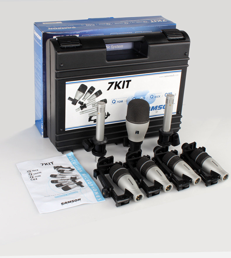 samson 7KIT Shanson professional drum pickup 7-piece set condenser microphone jazz drum microphone