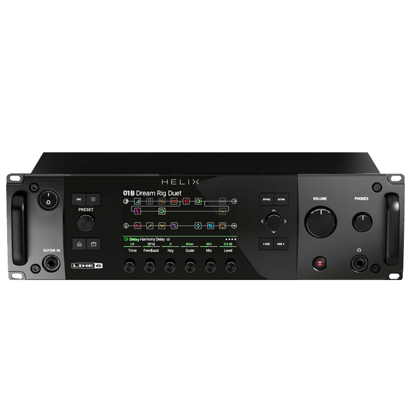 LINE6 Helix Rack rack electric guitar integrated effectors Guitar Effectors