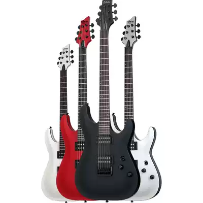 Korean Schecter Stealth C- 1 FR 7 string double shake 24 lead heavy metal electric guitar