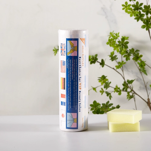 Одноразовый парикмахерский воротничок для стрижки волос, накидка, холодная завивка, с защитой шеи