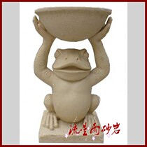 Meteor shower sandstone relief Flowerpot Garden sculpture sandstone glass fiber reinforced plastic flower bowl community Villa Hotel home decoration decoration