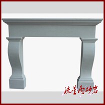 Meteor shower sandstone relief glass fiber reinforced plastic sculpture fireplace sandstone background wall Villa Hotel home decoration materials