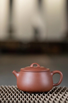 Taoying sand art Yixing original mine purple sand craft making pot famous master full hand made original mine bottom trough clear wide mouth scoop 160CC