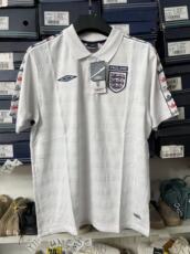 Футбольная форма 正品茵宝umbro英格兰经典三狮球员版复古比赛球衣夏季t恤足球服