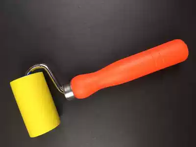 Sticker wallpaper construction tools wallpaper tools flat angle roller sponge elastic flat angle press wheel