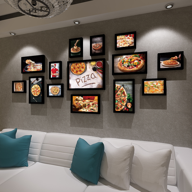 Pizza Shop Decorative Paintings, Posters, Hanging Decorations, Restaurant Pizza Murals, Wall Decorations, Personalized Creative Accessories