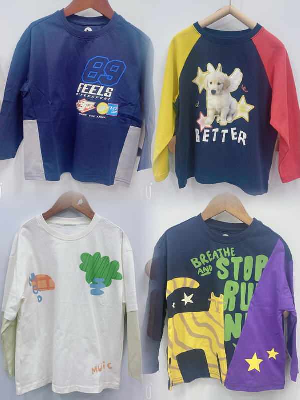 Size 110-170 Boys' Multi-Color Cartoon Long-Sleeve T-Shirt Collection from the 26Th Year New Model (Without Tags) Size 110-170 Boys' Multi-Color Cartoon Long-Sleeve T-Shirt Collection from the 26Th Year New Model (Without Tags)