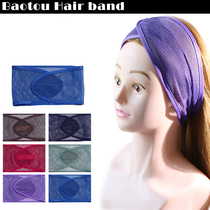 Single-layer headband headband special price hairband European and American fashion clearance processing Headband Velcro for washing