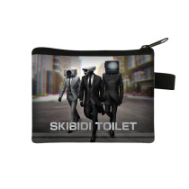 Toilet People Cartoon Children Zero Money Bag Monitor Personnes Sound People Elementary School Kids Loose Wallet Men And Women Bank Card Containing Bags