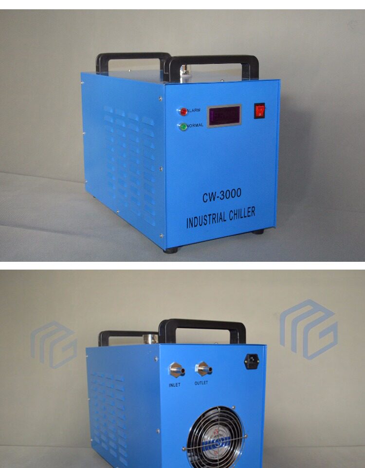 Машина лазерной резки 焊机水箱10l 循环水箱华远奥太焊机氩弧焊点焊循环冷却水箱cw3000